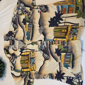 Harley-Davidson Chrome/Hawaiian Button Down Shirt